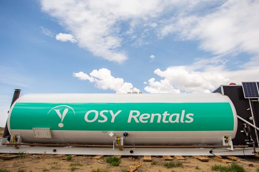 vapour-tight tanks - oilfield rentals Grande Prairie, AB, SK, and other places in Western Canada,
