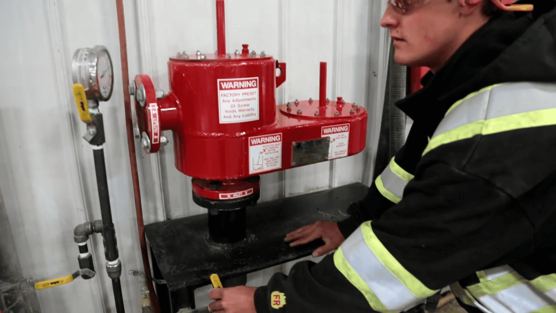 Safety test before sending out equipments - OSY ensures you always get top quality equipment