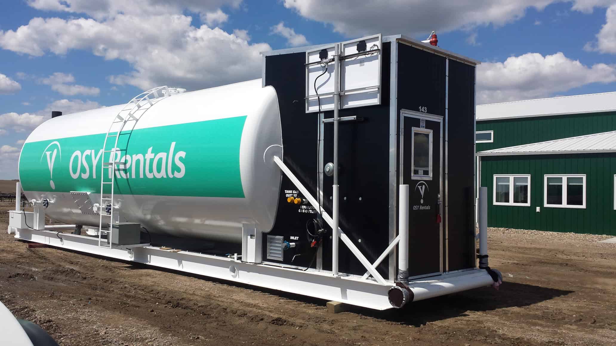 vapour-tight tank rental Grande Prairie