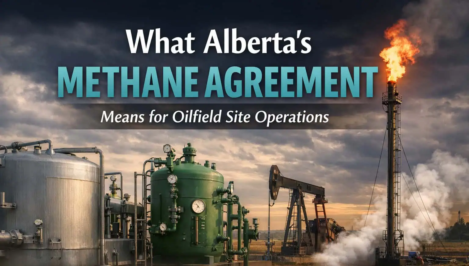 What Alberta's methane agreement means for oilfield site operations