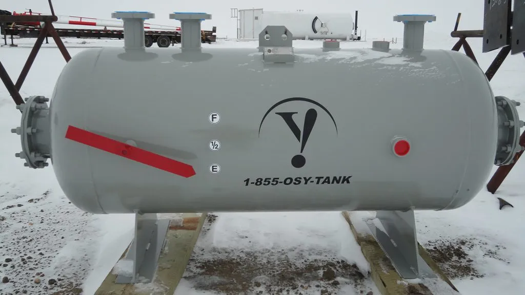Knockout rental oilfield Alberta, Saskatchewan and Western Canada - field-ready flare knockout drum rental