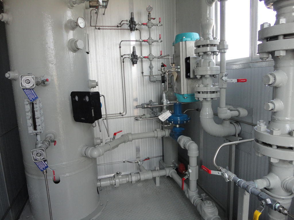 Separator oil and gas rental unit for Alberta, Saskatchewan, BC, and Western Canada oilfield operations