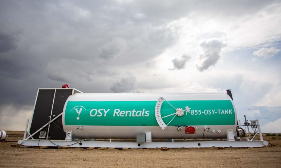 Vapour Tight Tank Rental Alberta SK Western Canada - OSY Rentals rents vapour tight tanks in Alberta SK and Western Canada